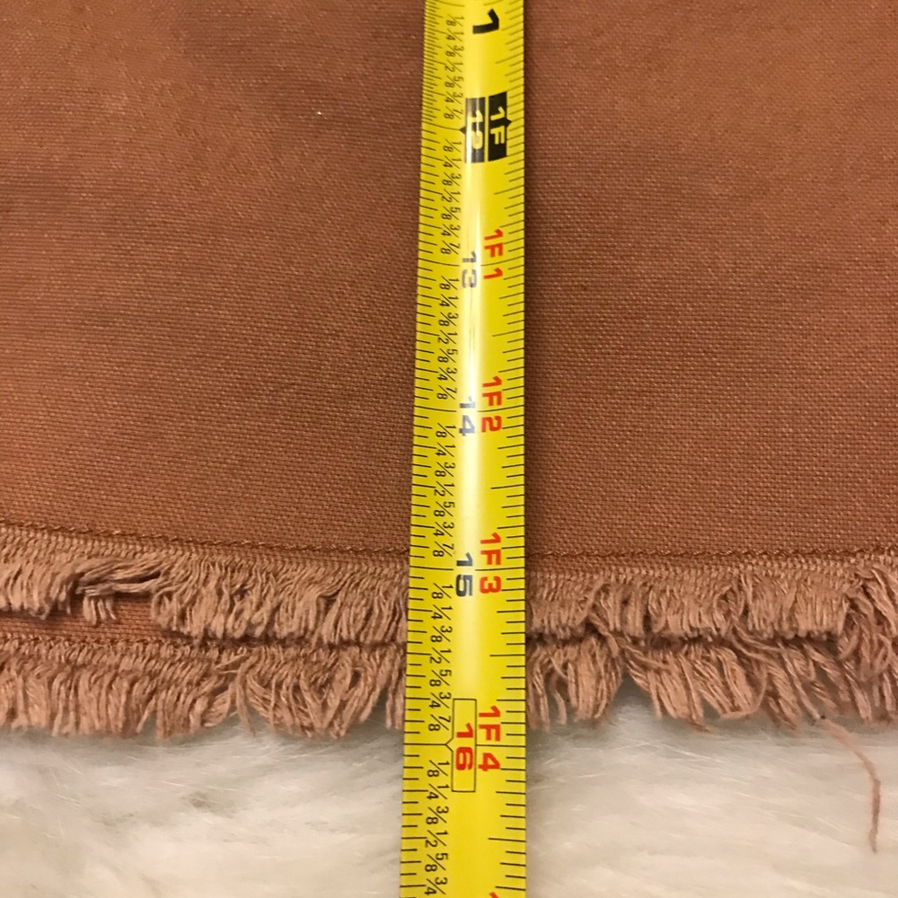 MADEWELL High Waist Snap Skirt In Burnt Sienna - Picture 11 of 11